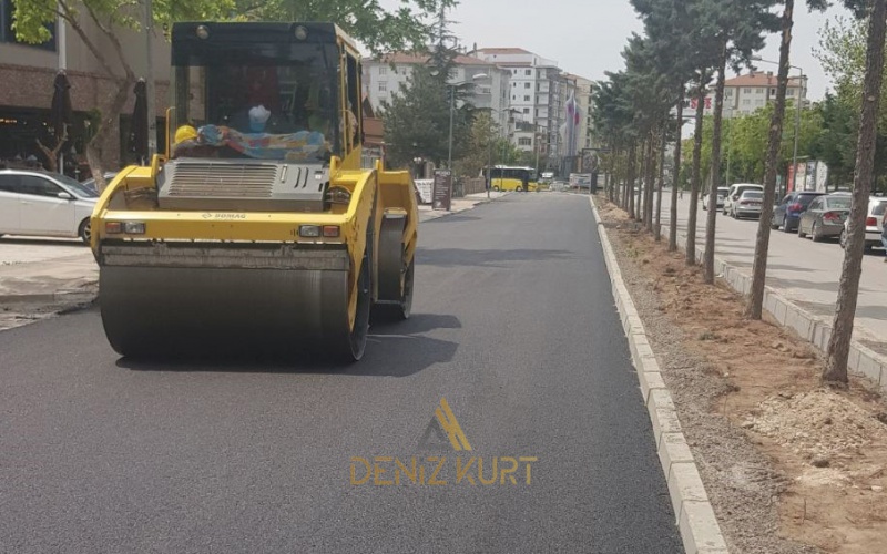 Aksaray Belediyesi Sıcak Karışım Asflat Nakli Serimi ve Sıkıştırılması Yapım İşi